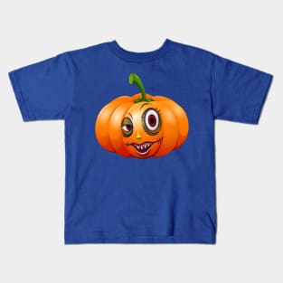 Funny Pumpkin Kids T-Shirt